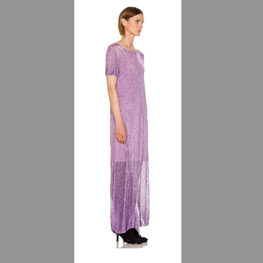 The Row Pasol Sheer Crewneck Dress